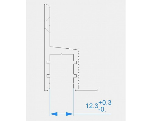 Профиль накладной Deko-Light ET-03-10 975485