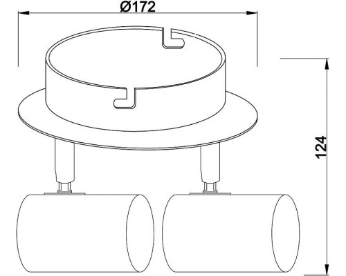 Накладной светильник Deko-Light Indi 348086