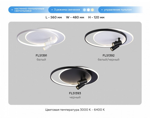 Накладной светильник Ambrella Light FL FL51391