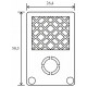 Набор заглушек для трека боковая Elektrostandard Slim Magnetic a057204