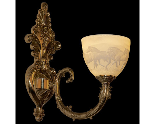 Бра Bohemia Ivele Crystal 7109 7109B15/1/210 G P1 U Horse