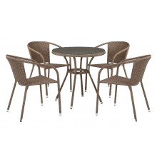 Набор уличный T282ANT/Y137C-W56 Light Brown 4Pcs