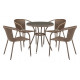 Набор уличный T282ANT/Y137C-W56 Light Brown 4Pcs